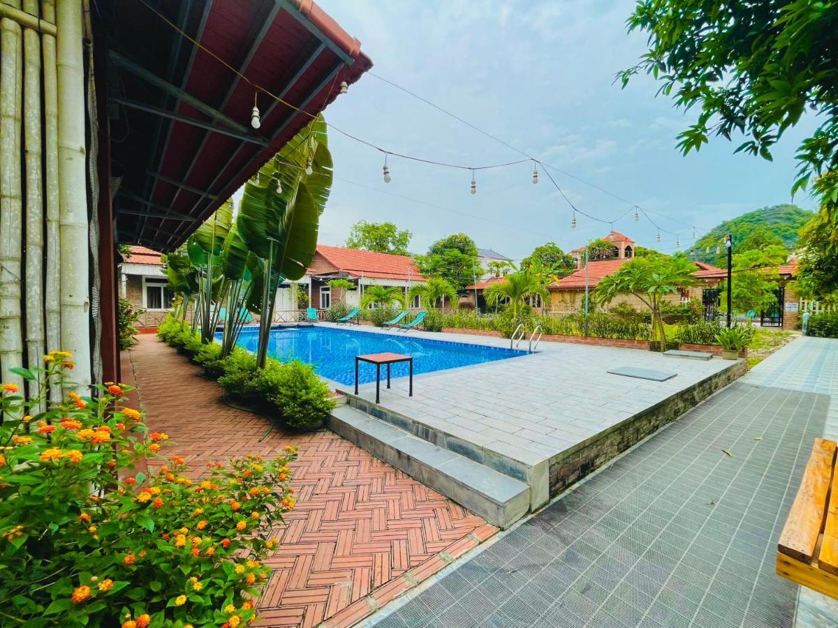 Ninh Binh Mountain Side Homestay & Cafe Exterior foto