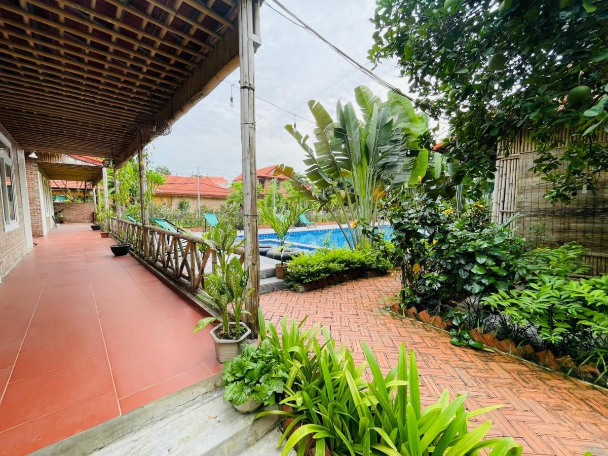 Ninh Binh Mountain Side Homestay & Cafe Exterior foto