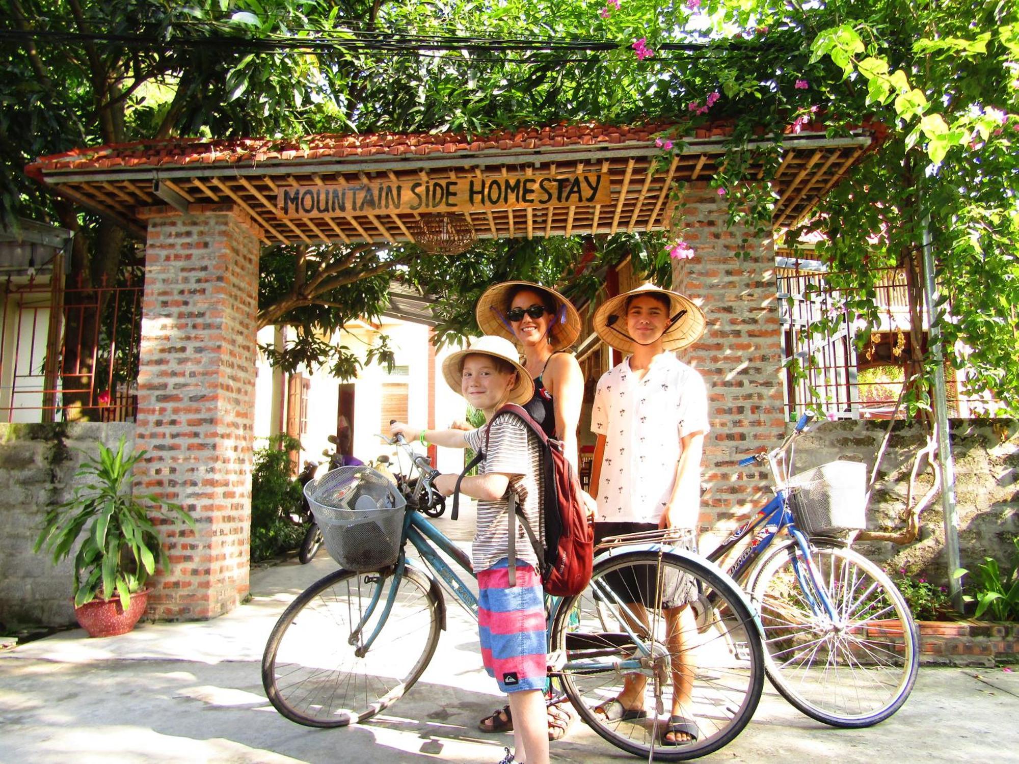 Ninh Binh Mountain Side Homestay & Cafe Exterior foto